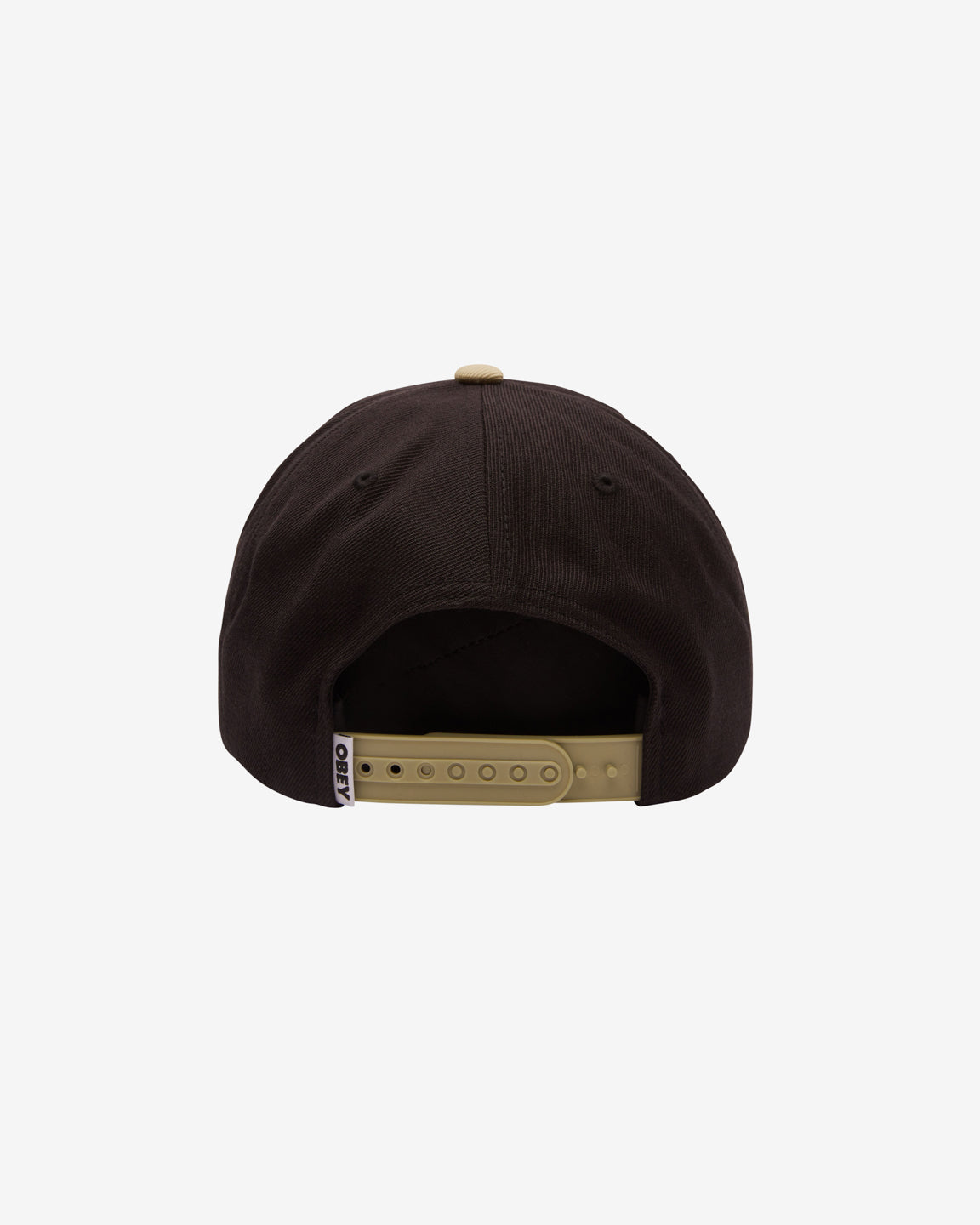 obey 2 tone hat black multi