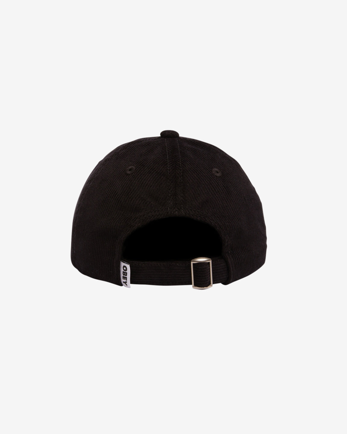 obey corduroy university hat black