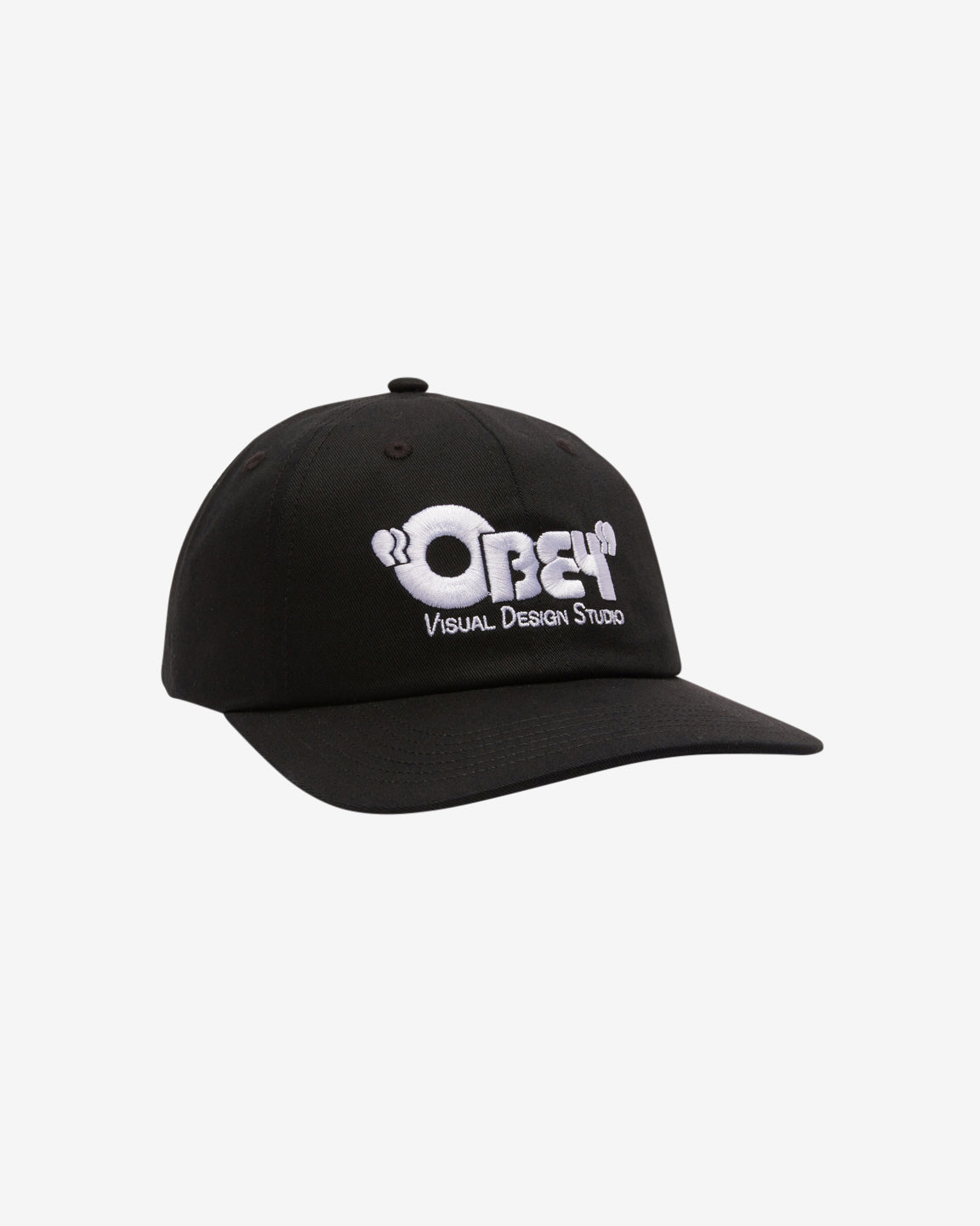 obey visual design hat black