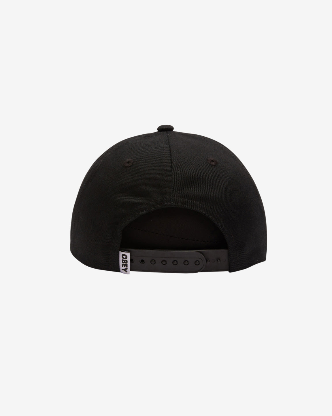 obey visual design hat black