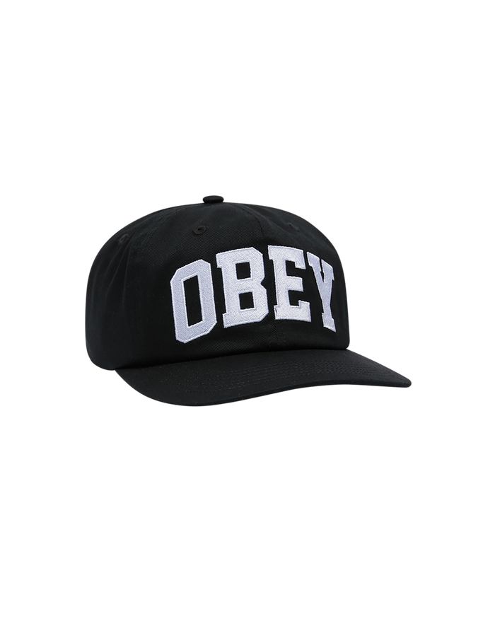 obey collegiate hat black