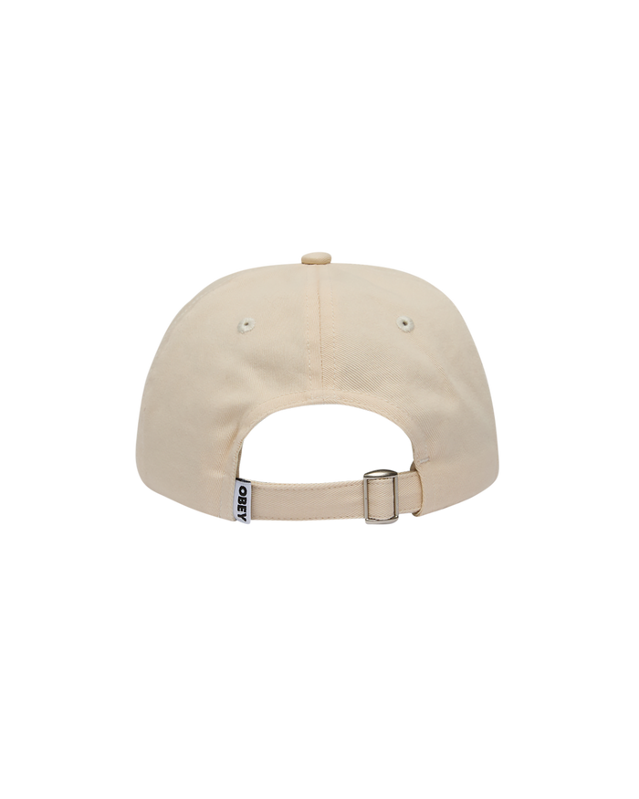 obey 2 tone bold hat unbleached multi