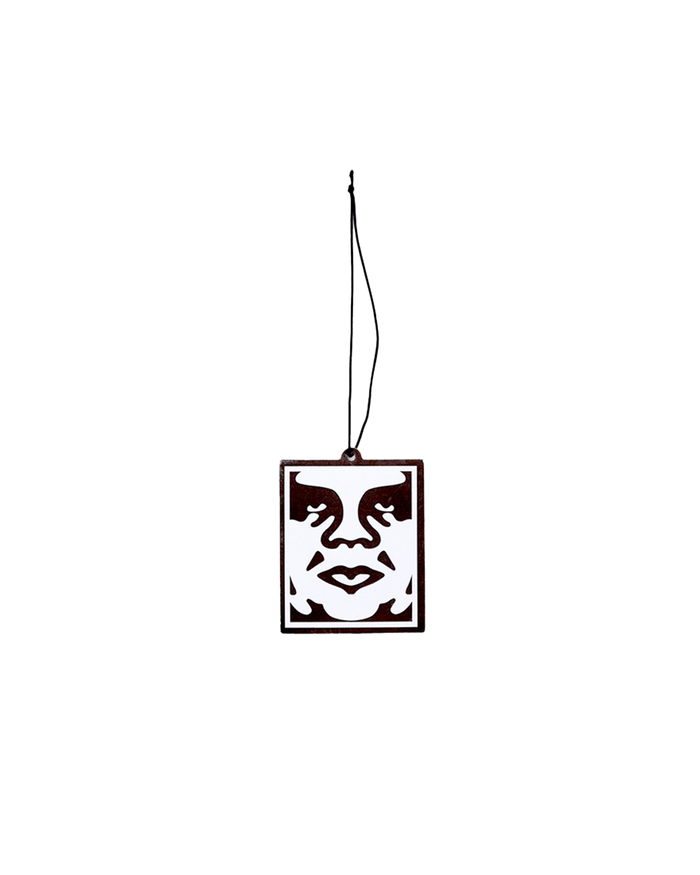obey icon air freshener black multi