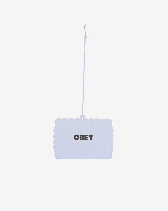 obey swans air freshener white