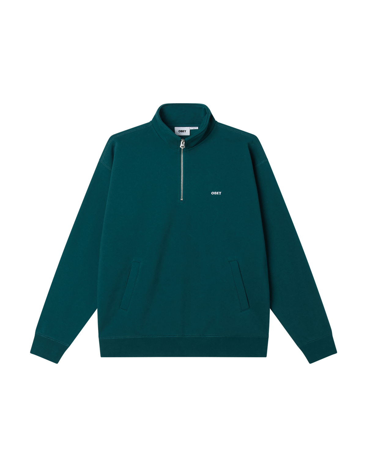 EST. WORKS BOLD MOCK NECK (zoomed)