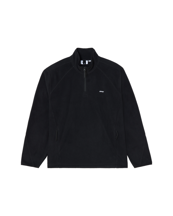 obey-vetta-polar-fleece-pullover-black