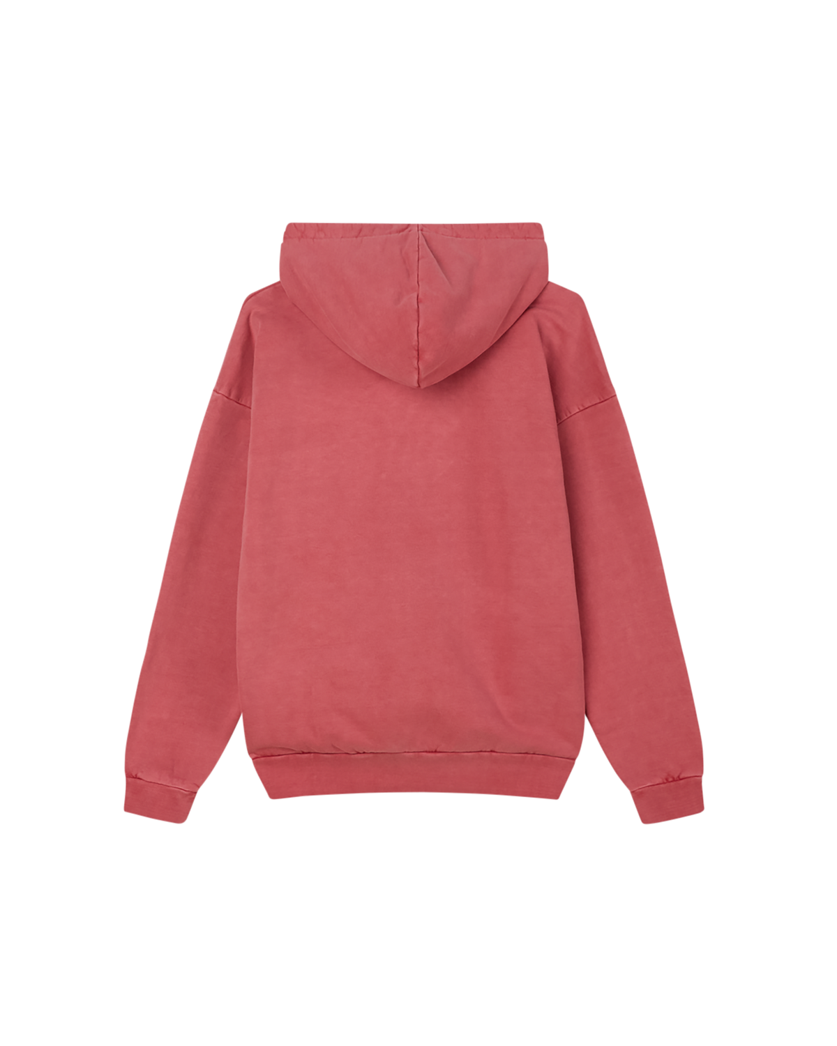 obey lowercase pigment zip hood pigment mineral red