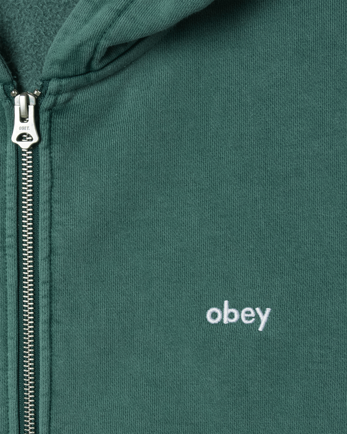 LOWERCASE PIGMENT ZIP HOOD