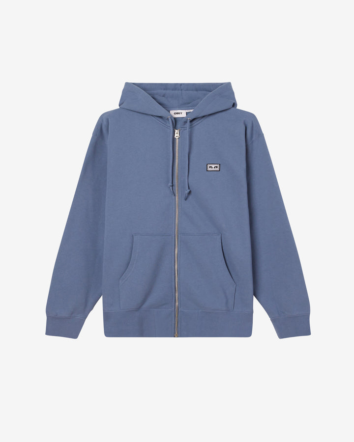 EST. WORKS EYES ZIP HOOD CORONET BLUE