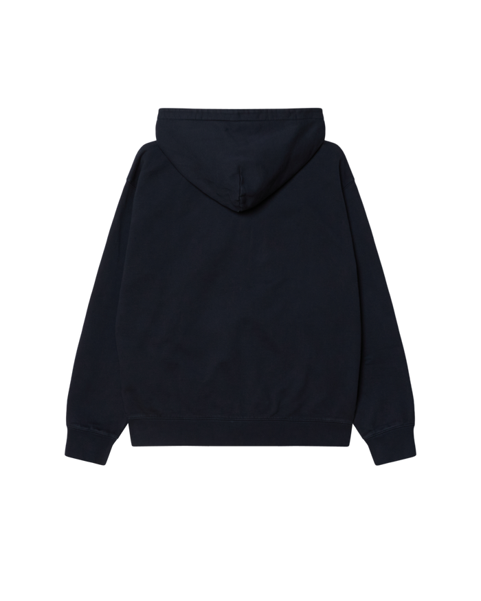 MARGIN FADED ZIP HOOD - alternate view