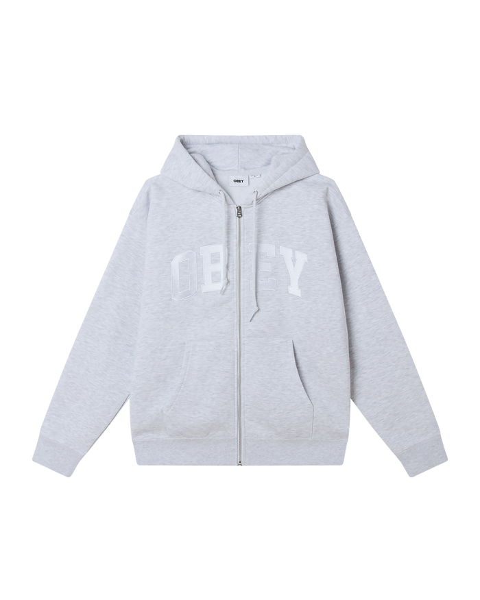 OBEY COLLEGIATE ZIP HOOD
