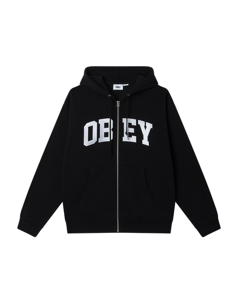 OBEY COLLEGIATE ZIP HOOD – OBEY CLOTHING