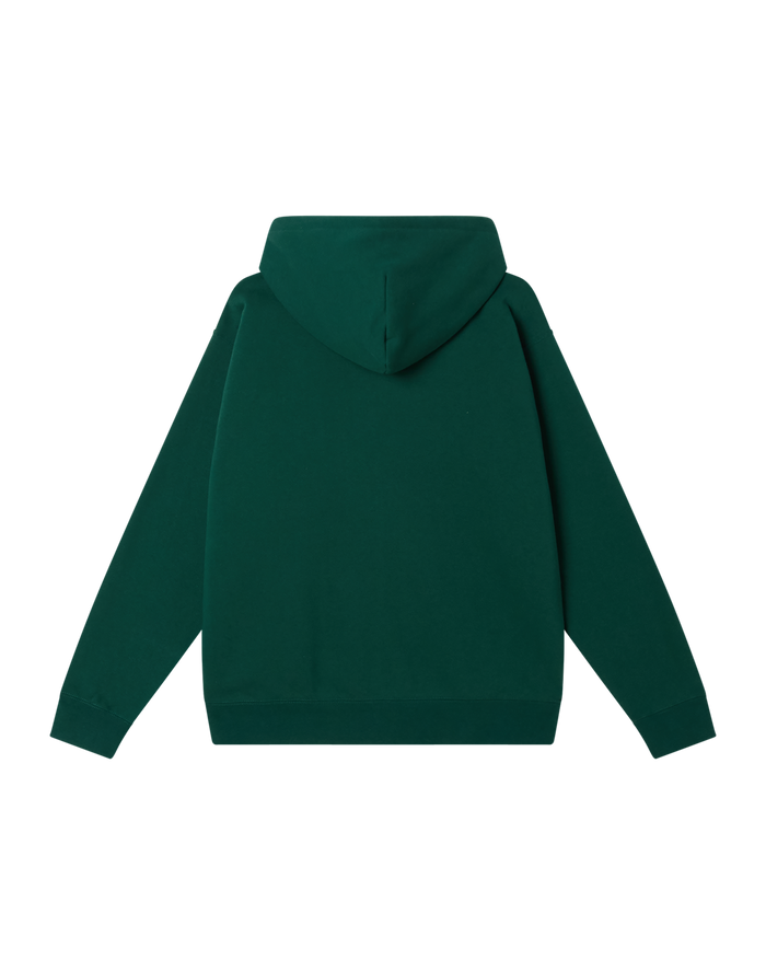 OBEY OVAL ZIP HOOD - alternate view