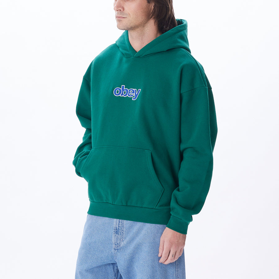 Green obey sale hoodie