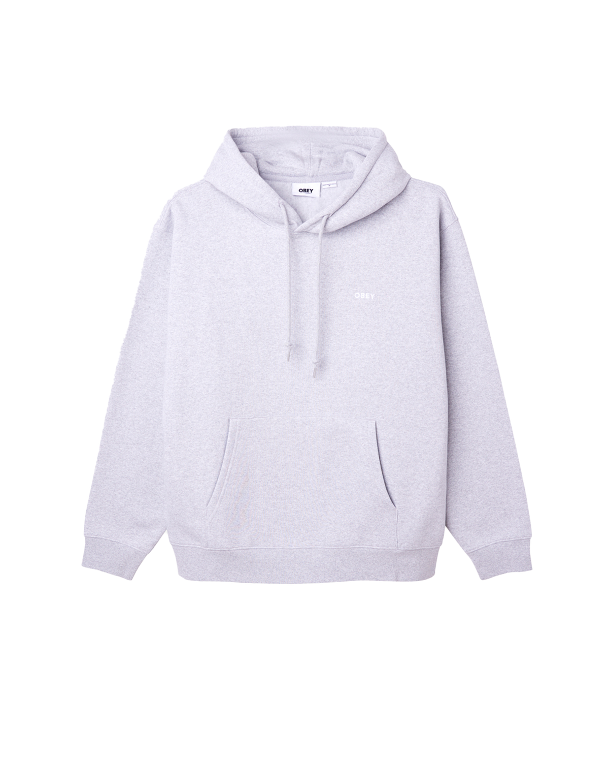 obey est works bold pullover ash grey