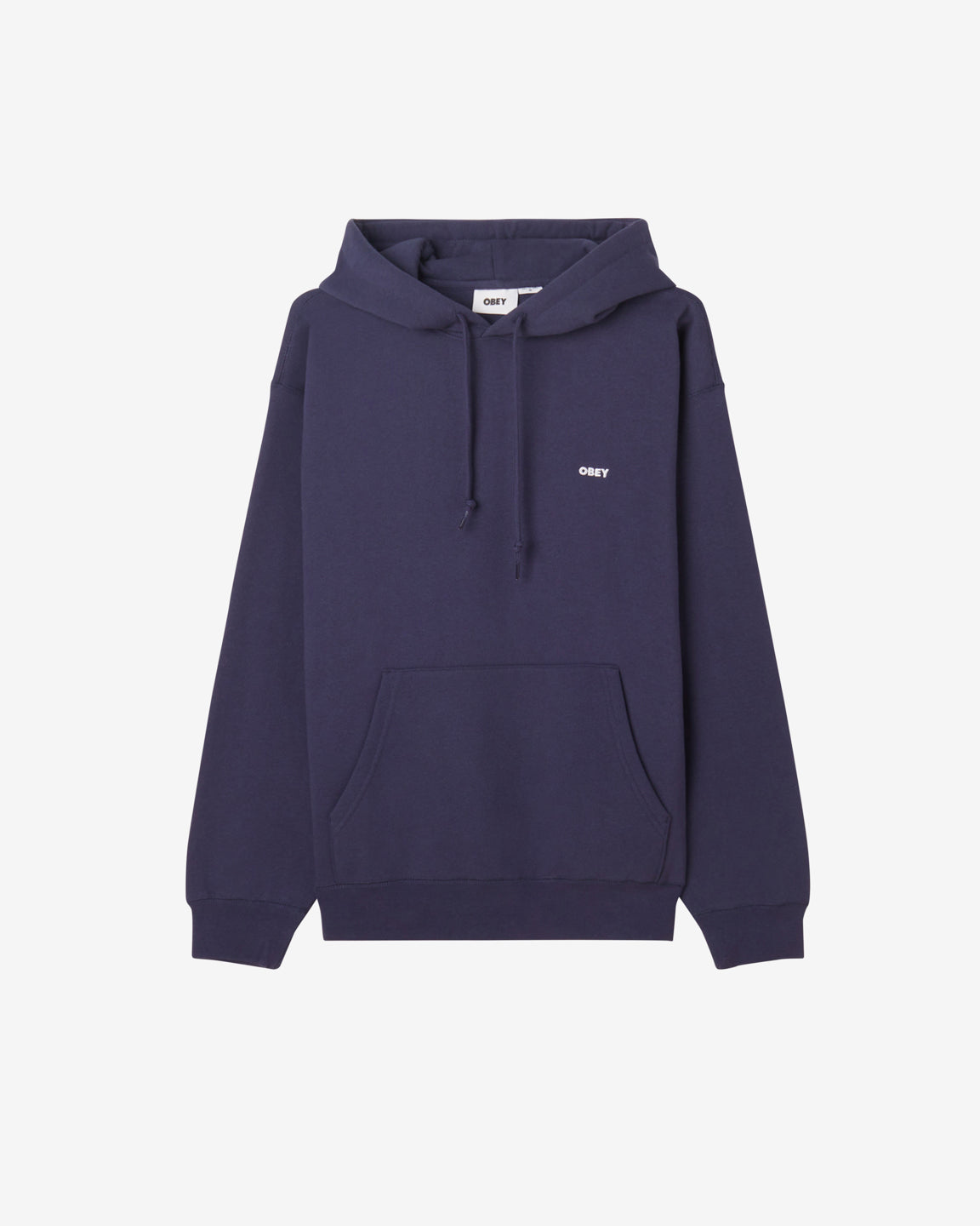 obey est works bold pullover academy navy