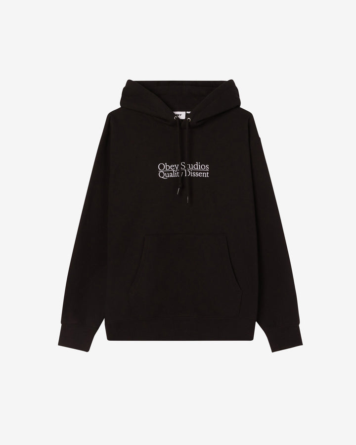 QUALITY DISSENT PULLOVER BLACK