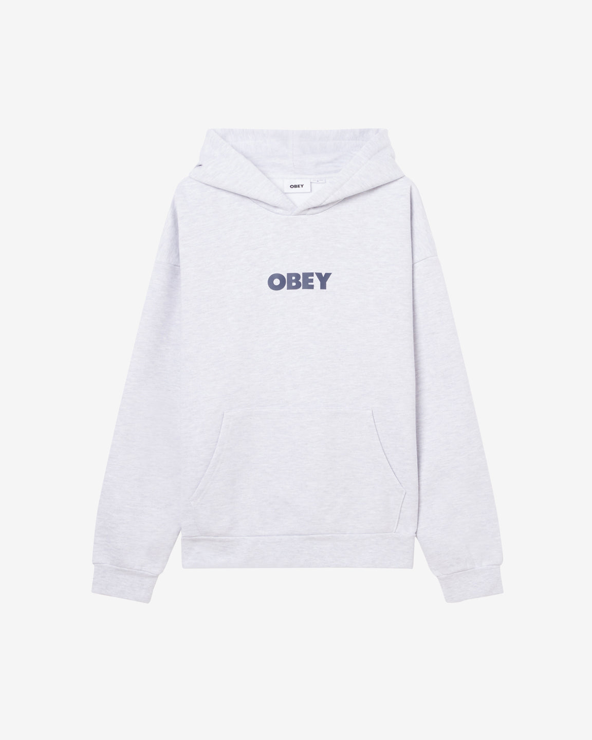 obey bold pullover ash grey