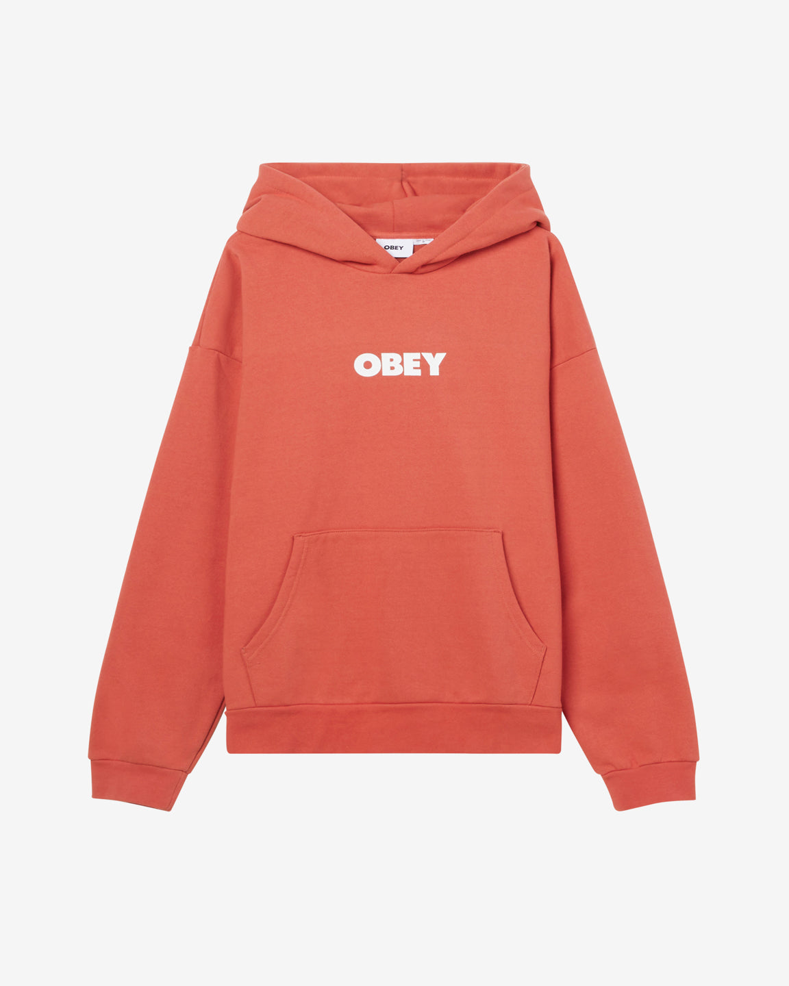 obey bold pullover mineral red