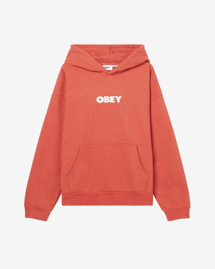 obey bold pullover mineral red