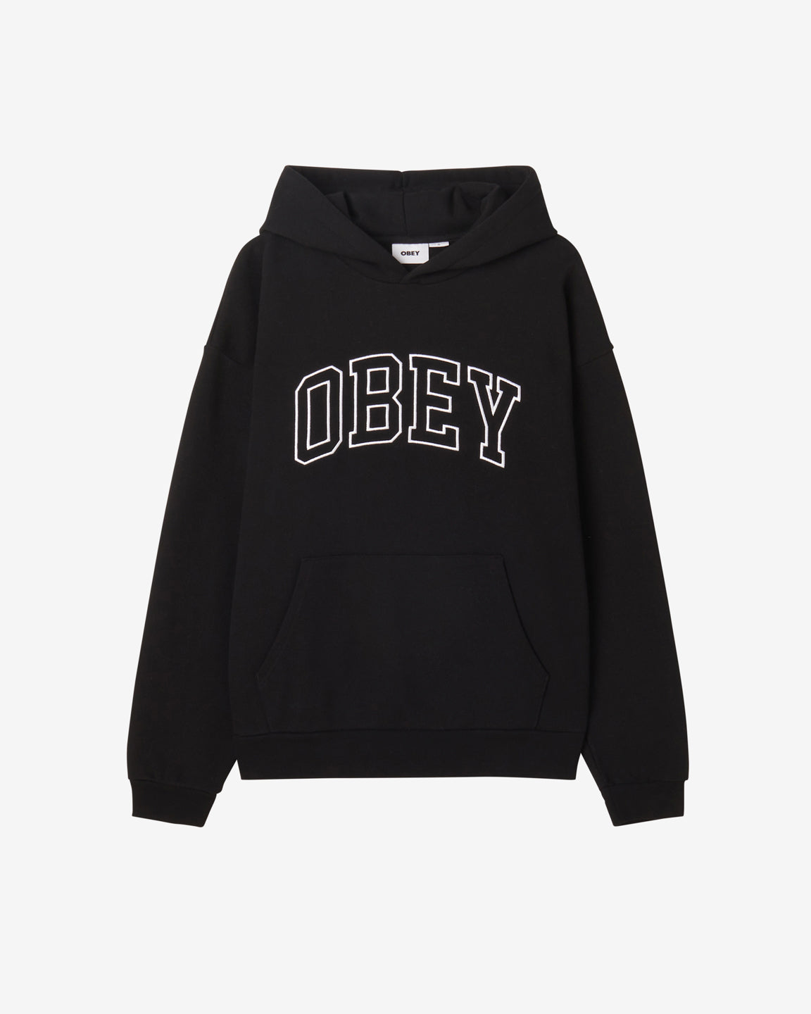 obey collegiate pullover black