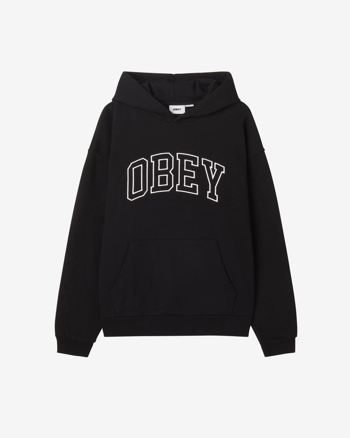 COLLEGIATE II EXTRA HEAVY PULLOVER BLACK