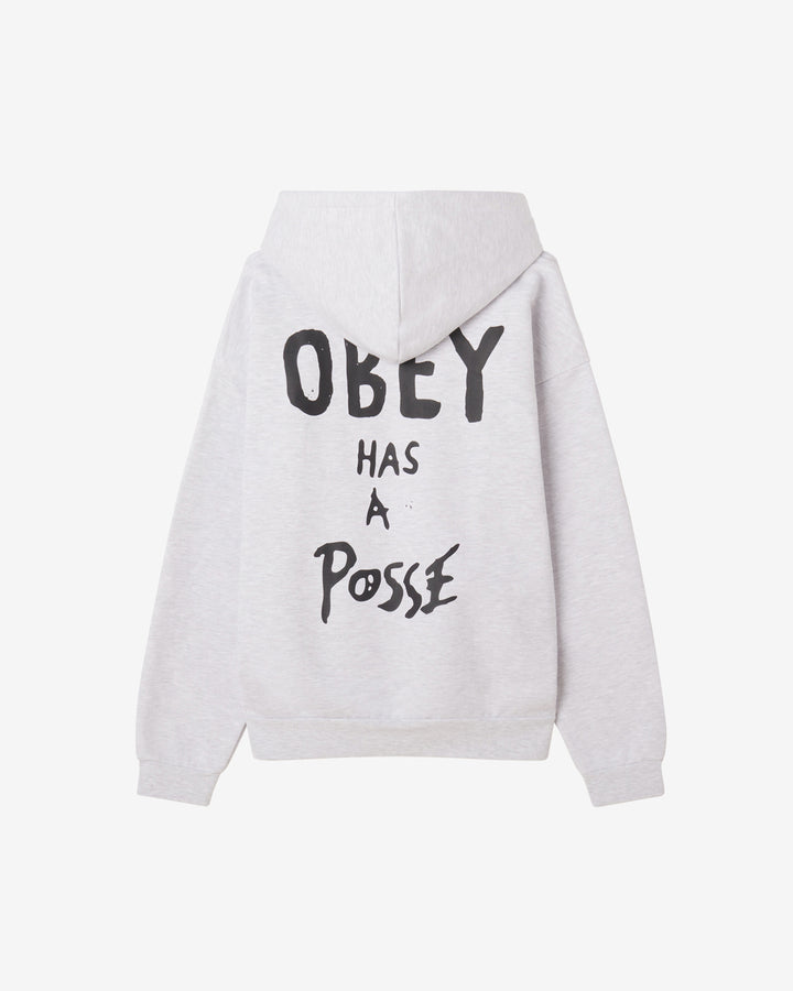 POSSE EXTRA HEAVY PULLOVER ASH GREY