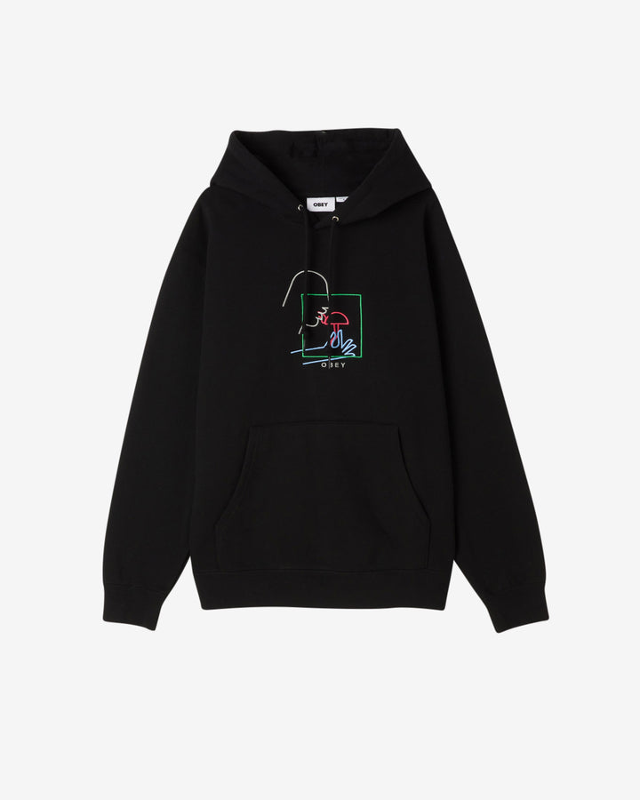 MAGIC HOOD PULLOVER HOOD BLACK