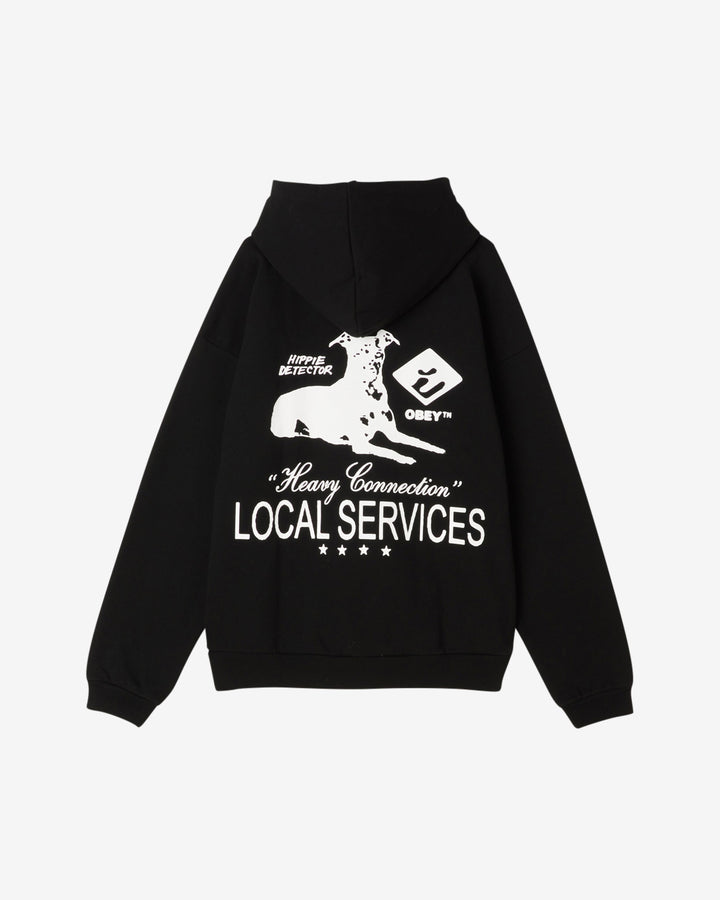 SERVICES EXTRA HEAVY HOOD BLACK