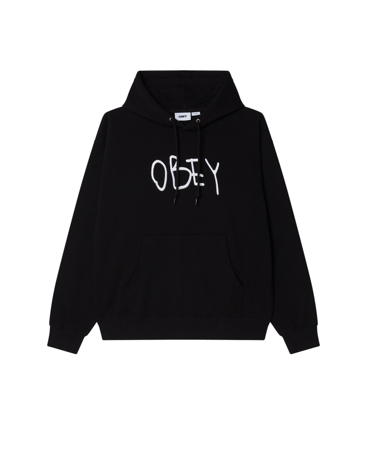 SCRIBBLE PULLOVER HOOD