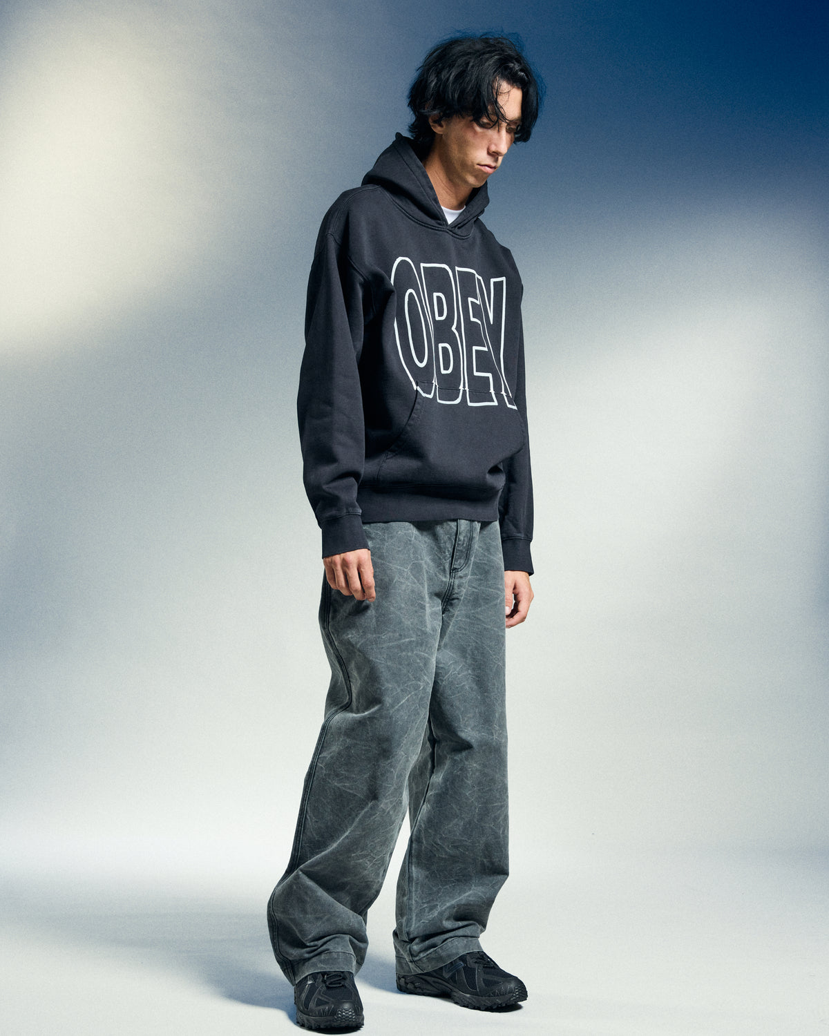 MANOR FADED PULLOVER HOOD