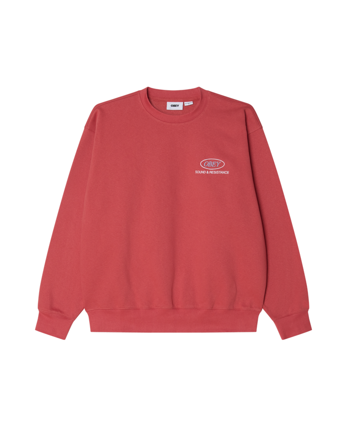 OBEY SOUND CREWNECK - alternate view