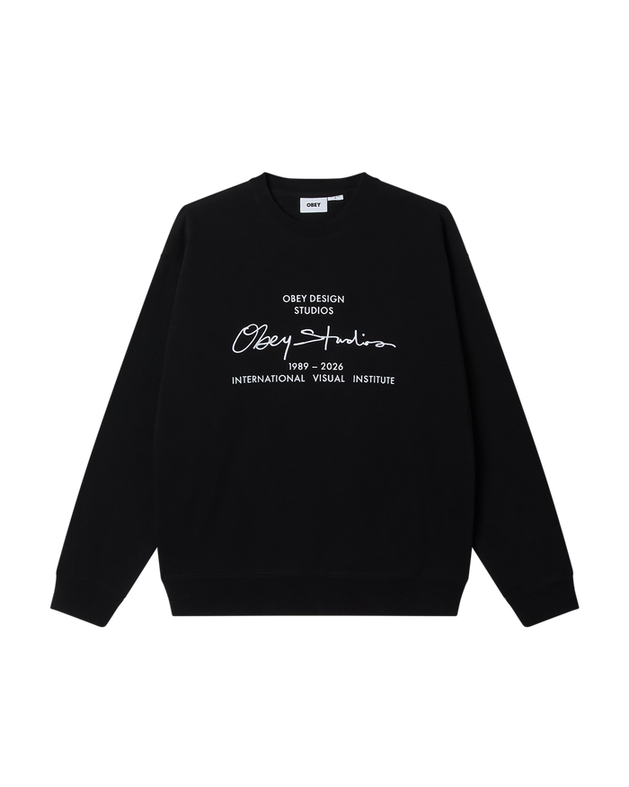 OBEY SIGNATURE CREWNECK