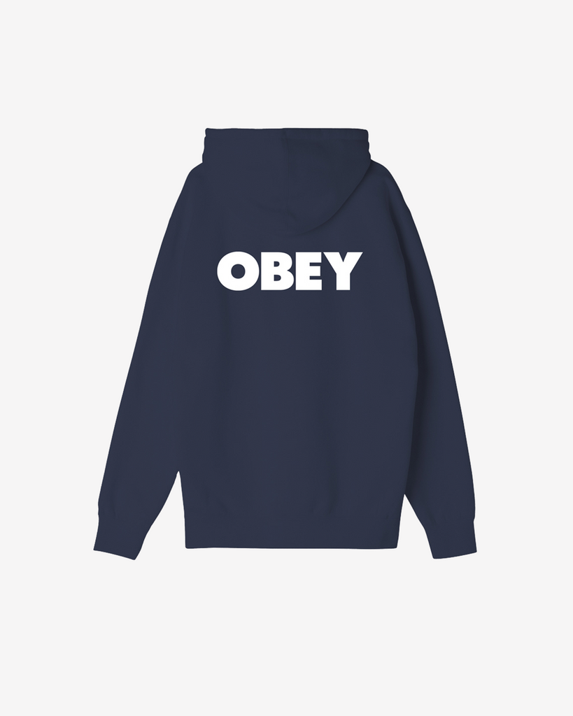 BOLD PREMIUM PULLOVER HOOD ACADEMY NAVY | OBEY Clothing