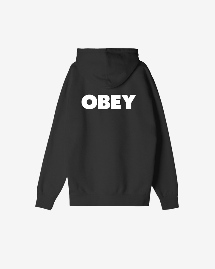 OBEY BOLD PULLOVER PREMIUM PULLOVER BLACK