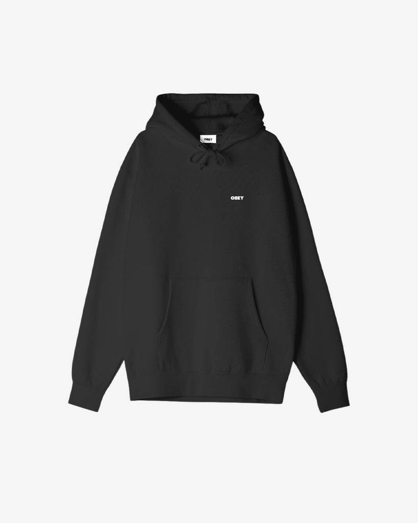 BOLD PREMIUM PULLOVER HOOD BLACK | OBEY Clothing