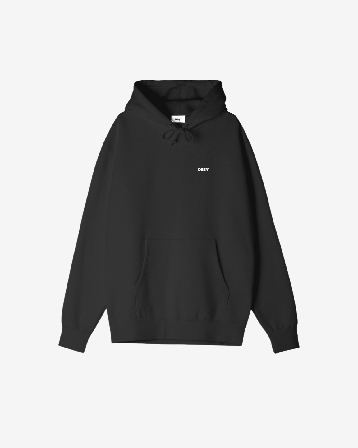 obey icon crewneck black