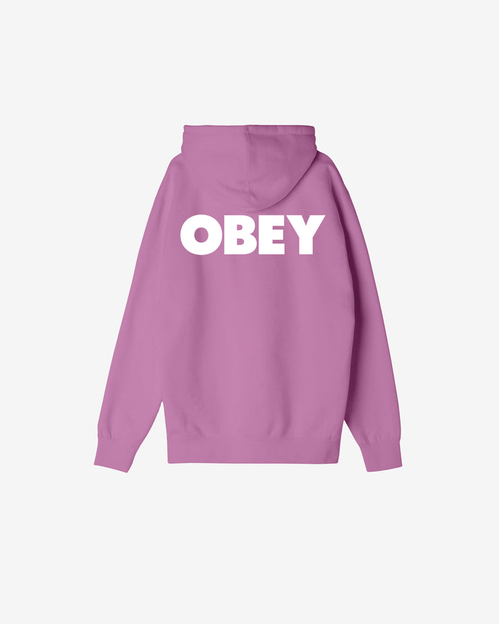 OBEY BOLD PULLOVER PREMIUM PULLOVER MOONLITE MAUVE