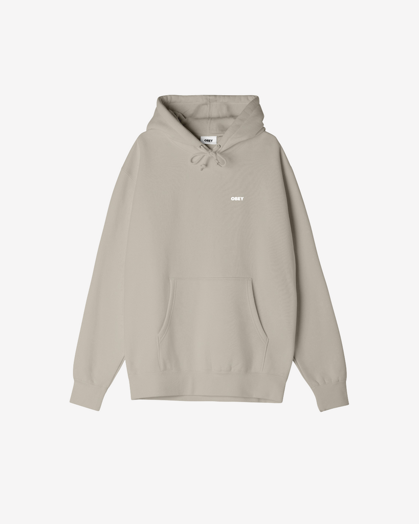 BOLD PREMIUM PULLOVER HOOD SILVER GREY | OBEY Clothing