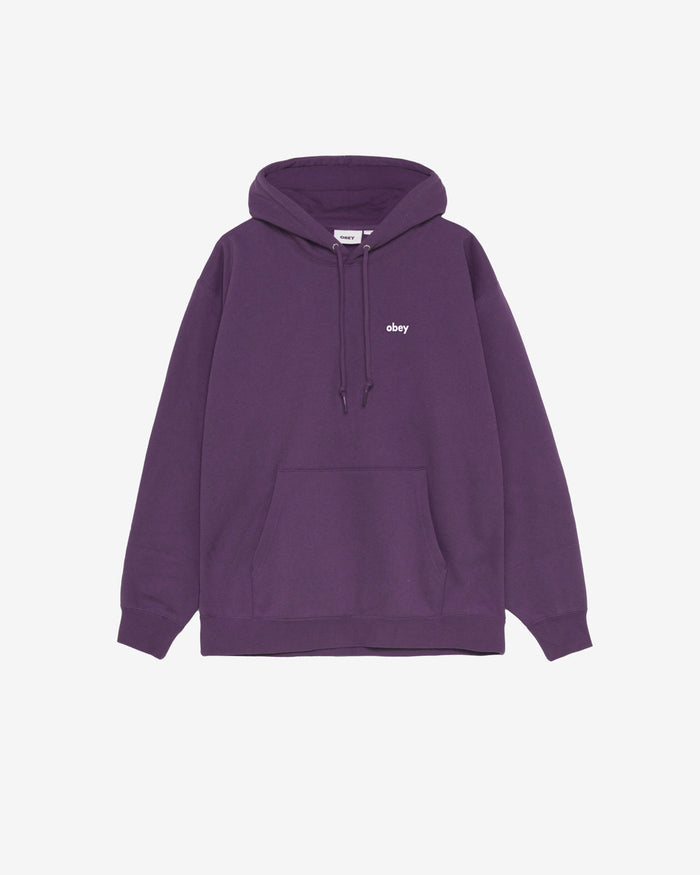 obey studios icon pullover plum perfect