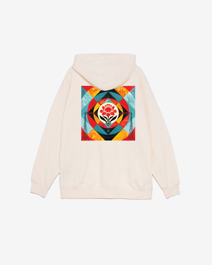 GEOMETRIC POWER CANVAS PREMIUM PULLOVER UNBLEACHED