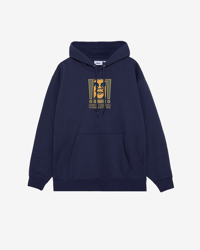 obey double exclamation pullover academy navy