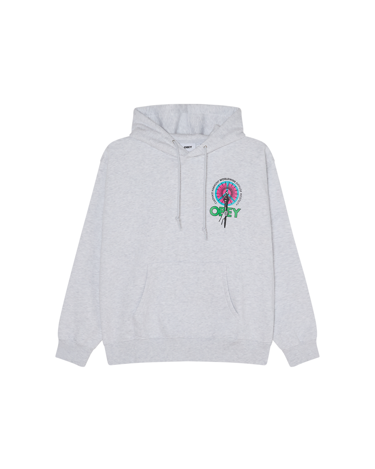 DIFFUSE HOSTILITY PULLOVER HOOD (zoomed)