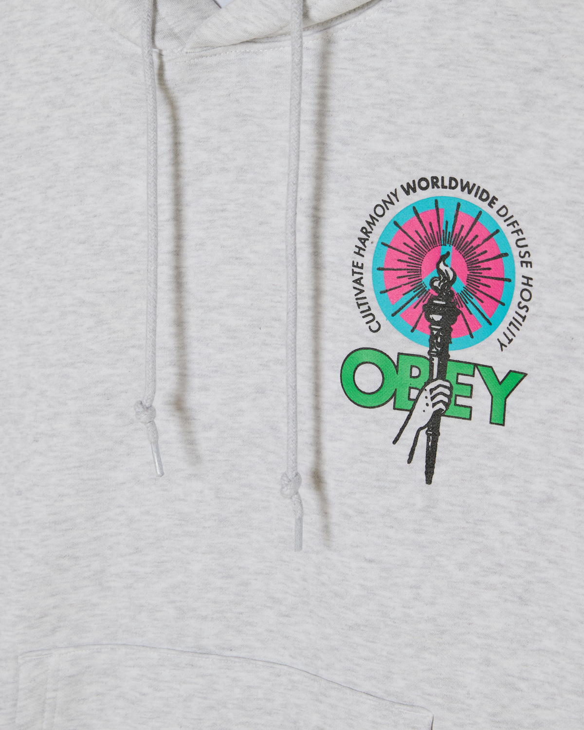 DIFFUSE HOSTILITY PULLOVER HOOD (zoomed)