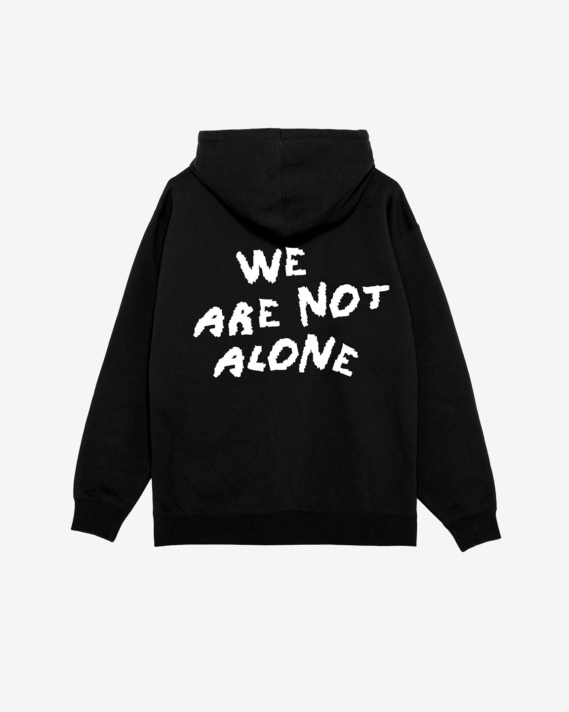 obey we are not alone pullover black