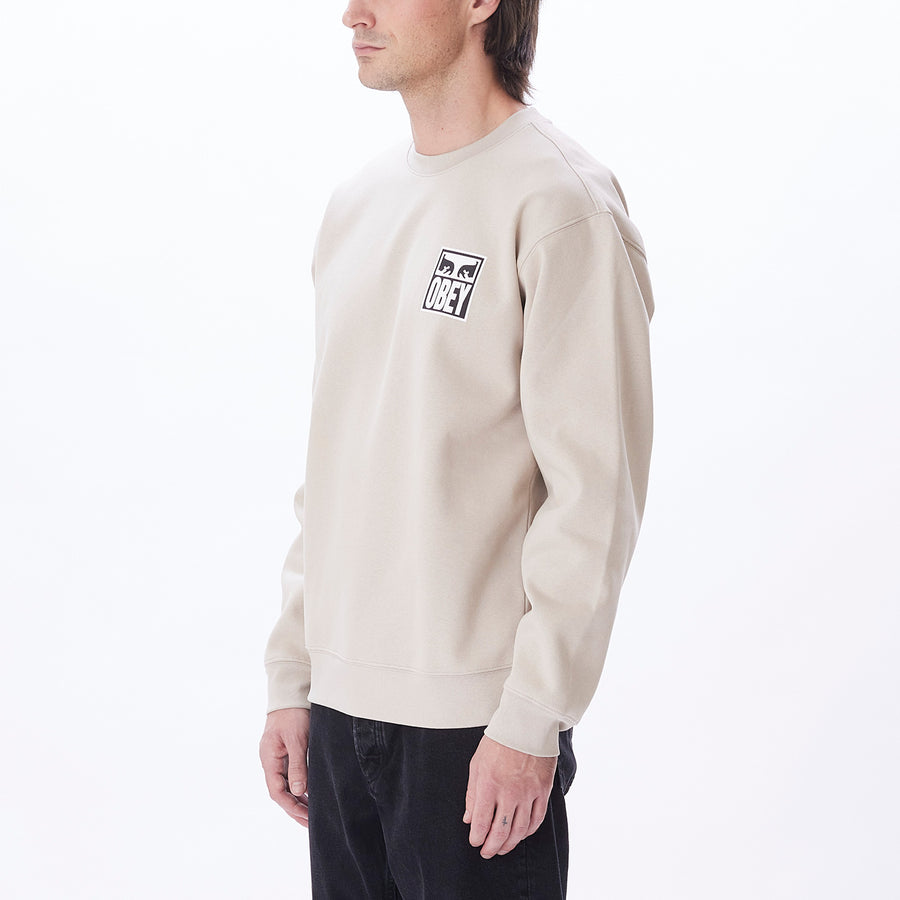 Obey Clothing Eyes Icon II Heavyweight Crewneck