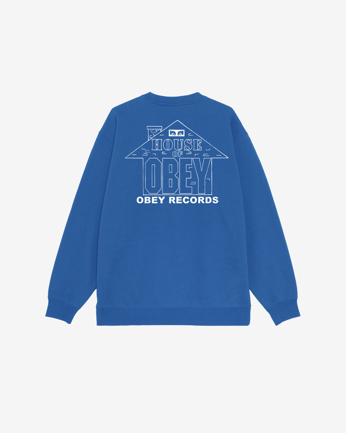 obey house of obey records crewneck limoges