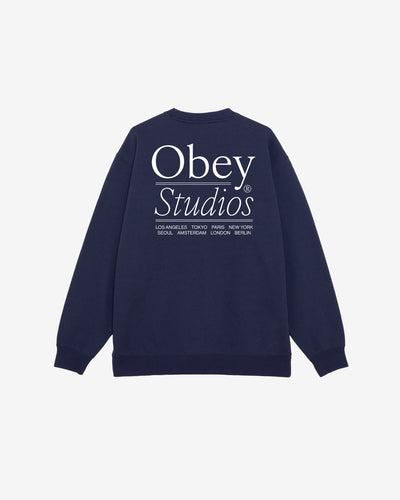 OBEY STUDIOS PREMIUM CREWNECK