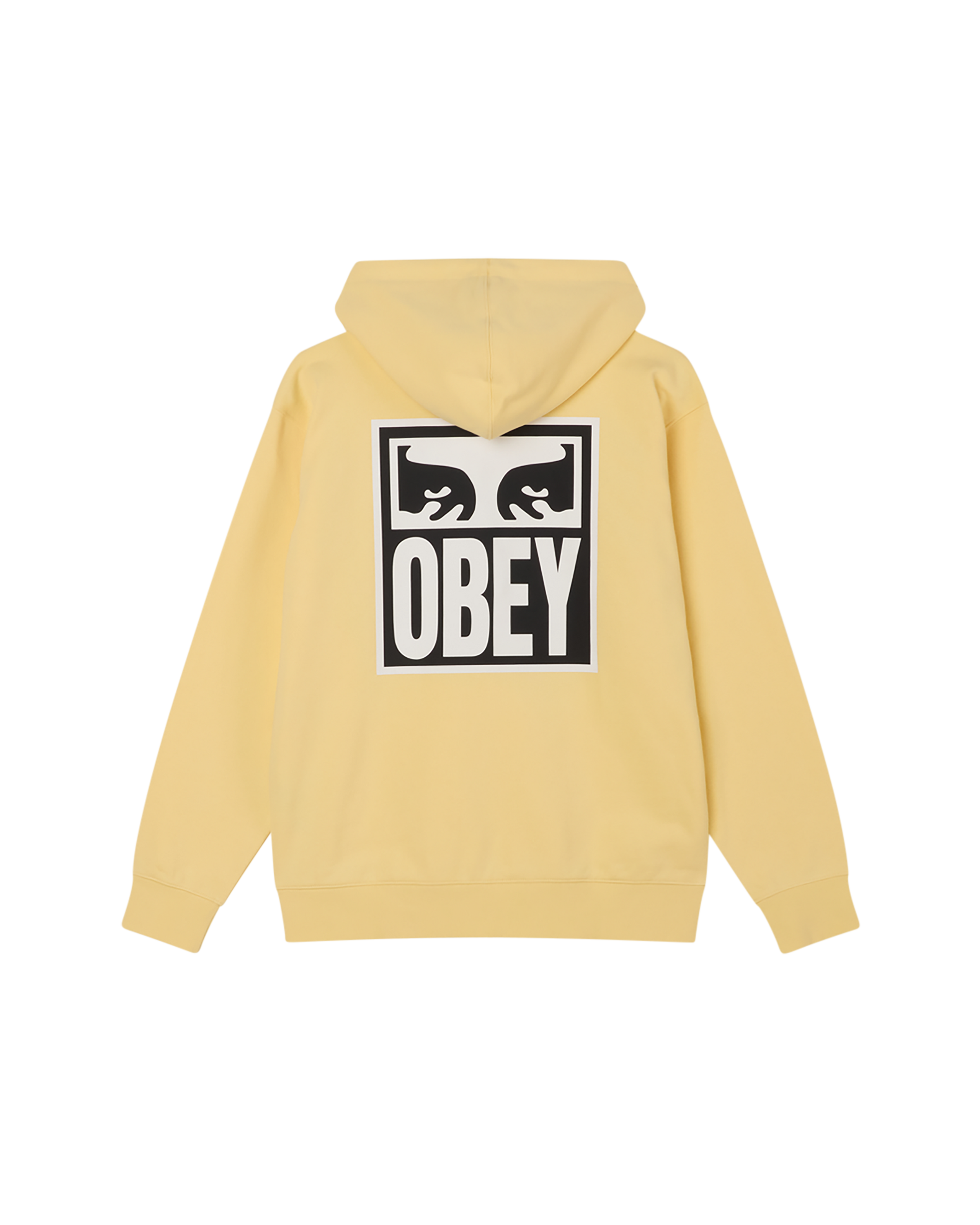 obey eyes icon ii pullover pale banana