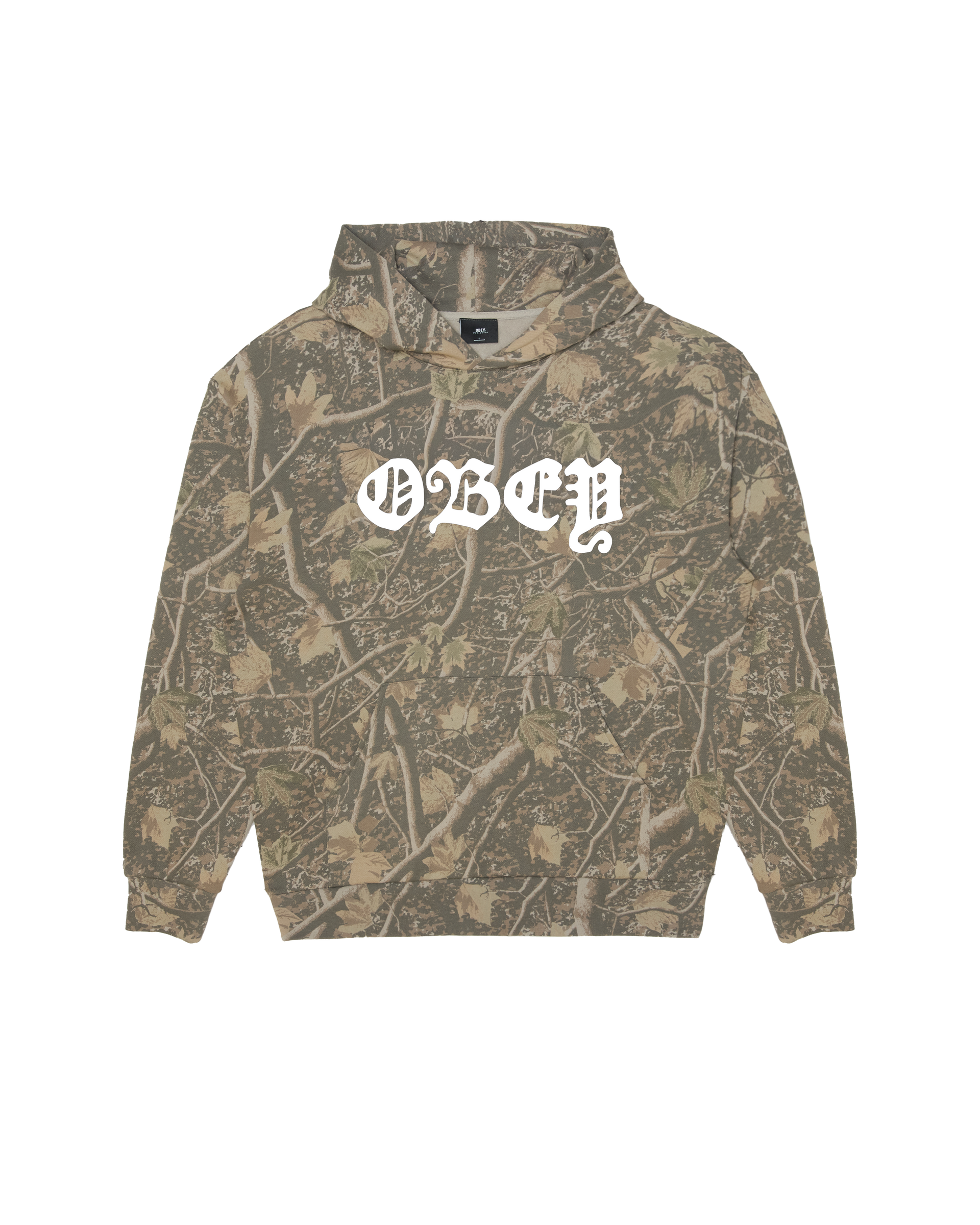 OLD ENGLISH PULLOVER HOOD – OBEY CLOTHING